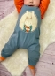 Preview: Patch / Aufnäher  - Hase mit Karotten - Creme